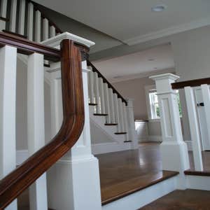 Back stair at second floor
