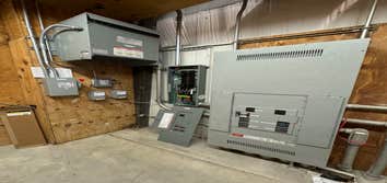 Transformer and Sub panel install This was a transformer and sub panel install for a new marine engineering/manufacturing facility in Washington NC.