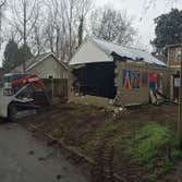 Garage Demo Remove garage in east Nashville.
