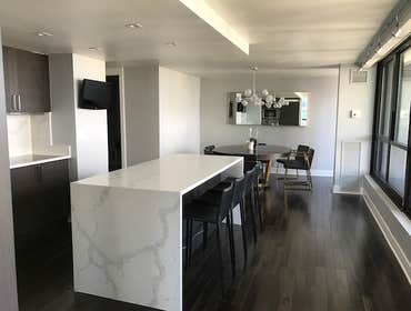 1030 State New Condo build with 2 bedroom , master bathroom with a walk-in closet and open space apartment .