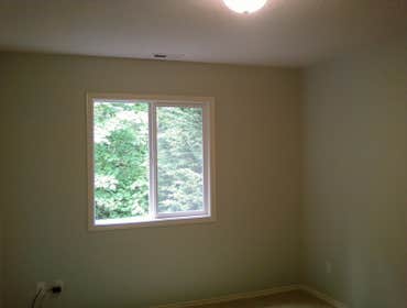 barrys house full interior painting repainted entire house walls,cielings,baseboards,window sills,door,door jams, stairway banisters.