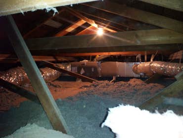 Dave K Attic Installation, Heater and Air Conditioning