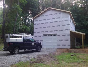 30'x40' two story with lean to