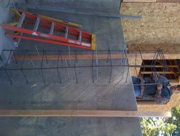 West Shore House This home stands on Tahoe's west shore. It boasts an intense foundation system, lots of steel, and it stands over 3 stories tall. Work