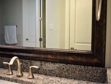 BATHROOM MIRROR FRAMING