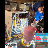 Quantum Comfort Heating and Cooling