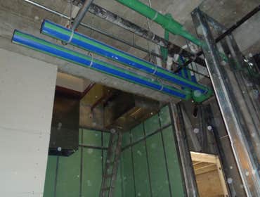 Installating Aquatherm pipes