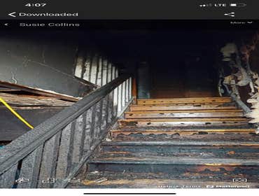 Major Fire damage
