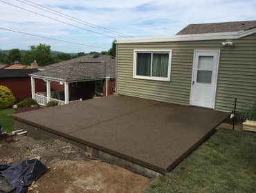 Exposed Aggregate Patio