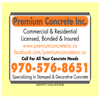 Premium concrete inc. logo