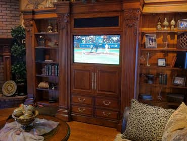 Recent Projects We don't just mount TVs and create home theaters. We can also show you how to control virtually everything in your home from your iPhon