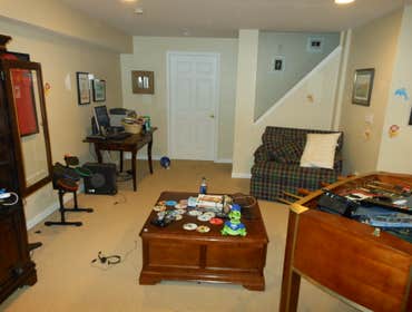 Residential Tile Basement Renovation
