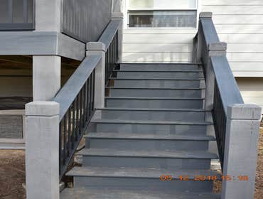 Preston Screened Composite Deck