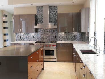Photos by Unique Flooring LLC #3 Custom cabinets and install