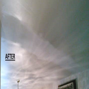 My Work: Before & After 1. Damaged Wall - Before
2.Damaged Wall - After. This job was completed the day after I arrived.
All of the taping and coats w