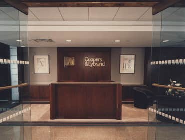 Lobby reception desk