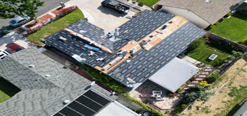 Photos by All Things Roofing #1 For this project in Semi Valley, CA
We did a Full re roof.
We tore off existing roofing down to the wood sheeting, we 