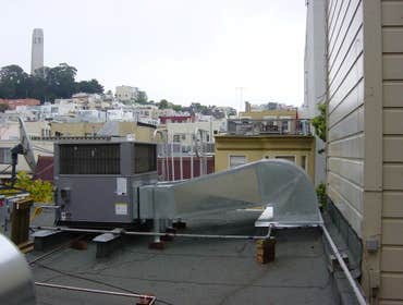 Heater Before - In Garage