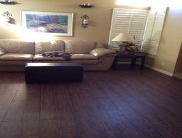 Tile floor