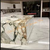 Our showroom PORCELAIN SLAB Island project