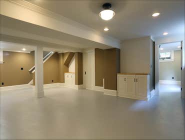 1600 SF basement