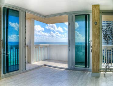 Complete buildout from windows in (Plaza East, Ft Lauderdale)