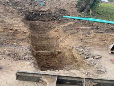 Water line replacement