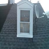 Photo(s) from Jays Roofing And Remodeling Metal seamed roof, destroyed from hail...