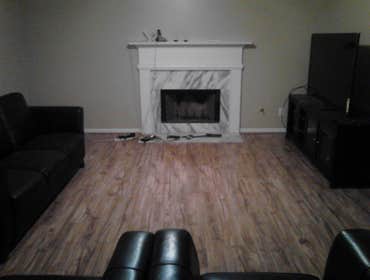 Project photos from A&R Restoration and Construction Flooring project in main level of a home