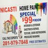Nicasti painters and drywalls logo