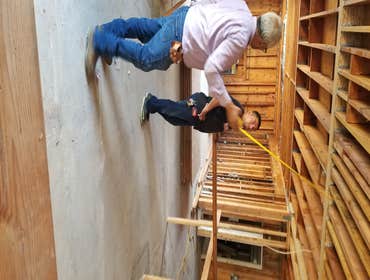 Fire damage house remodeling