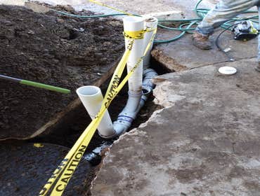 Install CleanOuts Available