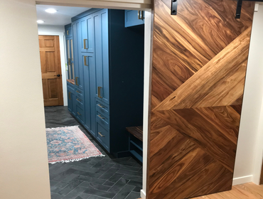 Mud Room & Barn Door