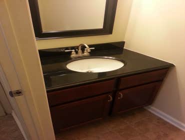 Vanity with Mirror
