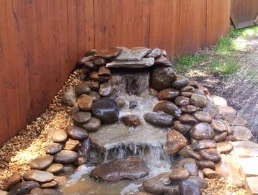 Disappearing Waterfeature