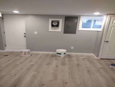 Photos by Efundhomes #1 Full gut renovation, dig down to basement a legal height and we changed the property to a 4 bedroom 2.5 bathroom home. Client 