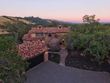 Custom home in wine country New construction