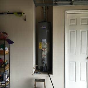 Leaking water heater