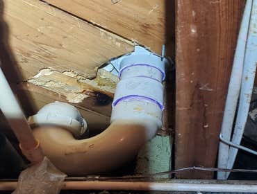 Photos by Royally Flushed plumbing