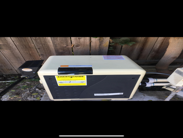 Pool heater installation