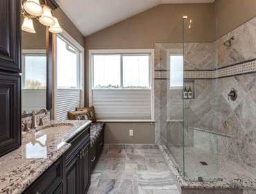 Tile Projects by Nobleman Construction Tile installation, repair, replacement. Complete bathrooms and kitchen remodels.