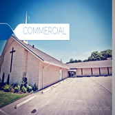 Commercial - Grapevine Church of God On this community church we removed 2 layers of roofing and all of the decking down to the rafters. We re-decked t