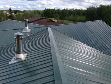 Metal roof