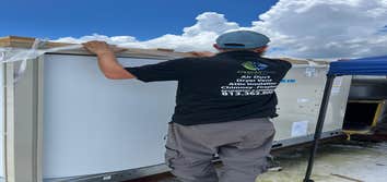 Photos by Clean Air Pros LLC #2 Removal and proper disposal of existing commercial air conditioning equipment. Furnish and install a new commercial-gra