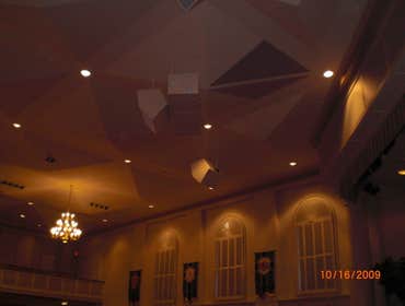 Colonial Presbyterian ISP Reference Line Array Installation