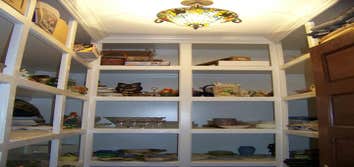 Pantry and cabinets
