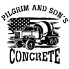 Pilgrim & Son's Concrete logo