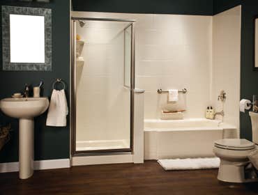 Shower Side by Side Tub