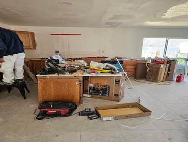 Refinish Kitchen Cabinet