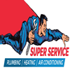 Super Service Plumbers Heating and Air Conditioning logo
